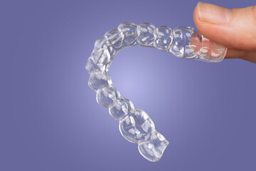 dental hygiene, orthodontic treatment, occlusal splint - 558721240