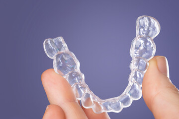 dental hygiene, orthodontic treatment, occlusal splint - 558721267