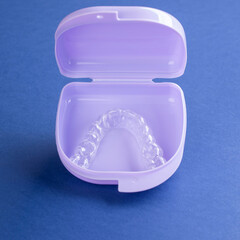 dental hygiene, orthodontic treatment, occlusal splint - 558721493
