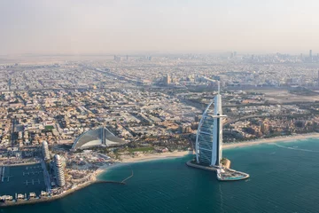 Crédence de cuisine en verre imprimé Dubai burj al arab dubai