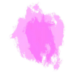 Pink watercolor stain
