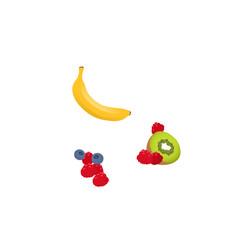 Collection of Healthy Fruits Illustration 1