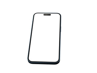 smartphone  With Blank Screen in 3d