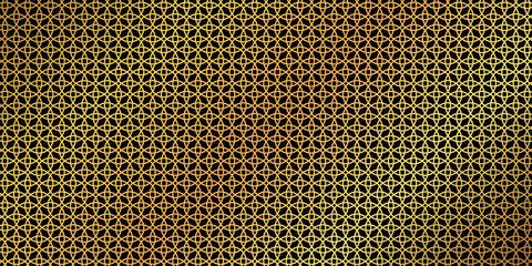 illustration of vector background with gold colored abstract pattern