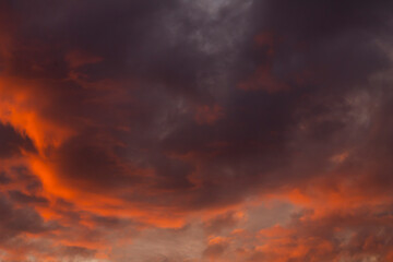 clouds in the sky