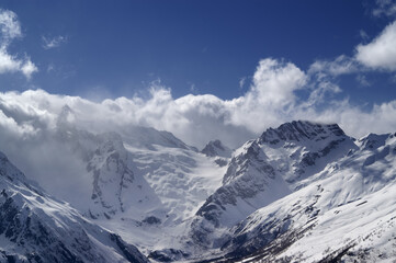 Caucasus Mountains. Dombay.