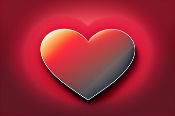 valentine red heart background