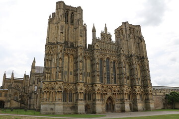 Fototapeta na wymiar Cathedral in Wells, Somerset England