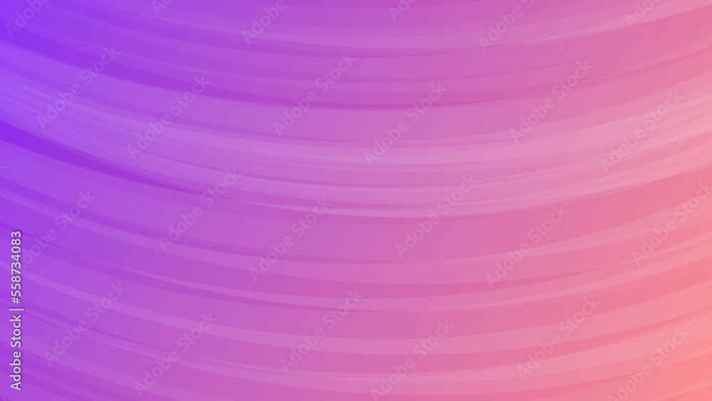 Poster modern colorful gradient background with rounded lines