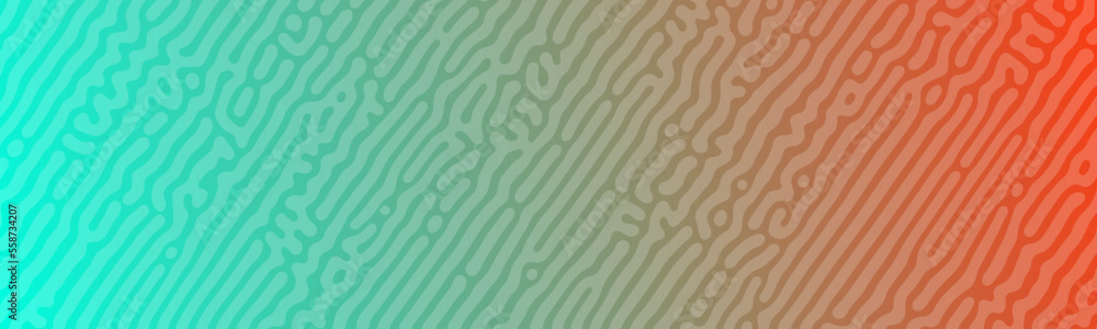 Poster turing reaction colorful background
