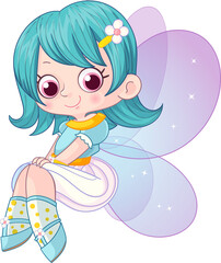 cute fairy character doll