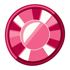 Fototapeta premium cute gemstone pink