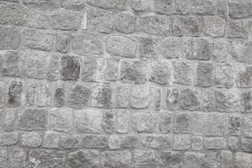 stone wall texture background built rock brick