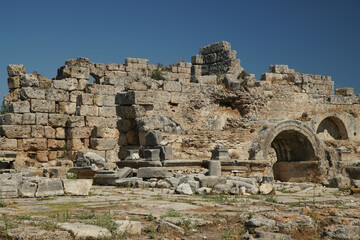 Fototapeta premium Perge Ancient City in Antalya, Turkiye