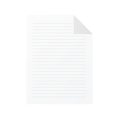 File computer document icon isolated on white background