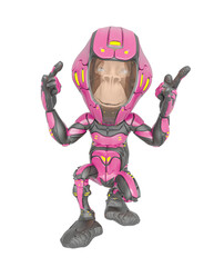 chimpanzee astronaut is rock and roll