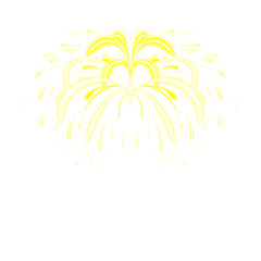 New Years Firework Overlay PNG