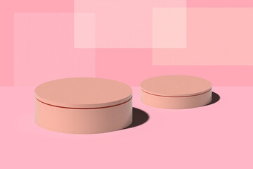 3d rendered platforms for product presentation. Good for any project.