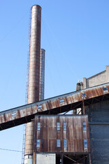 Sydney Abandoned Factory With A Chimney