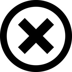 Obraz premium red cross icon