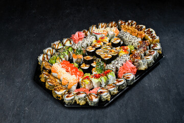 Beautiful, hand made sushi set