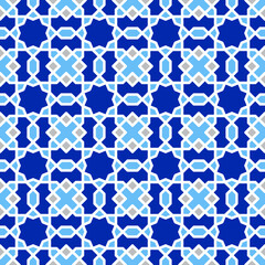 Seamless islamic pattern. Background vector illustration. Seamless girih pattern. Traditional Islamic Design. Mosque decoration element. Seamless geometric pattern. Vector decorative ornamental patter