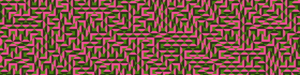 Color Rhombus tile tessellation pattern illustration