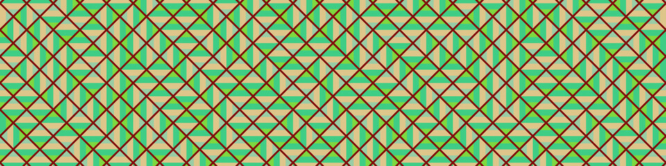 Color Rhombus tile tessellation pattern illustration