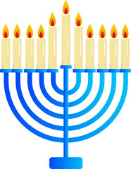 Jewish holiday illustration