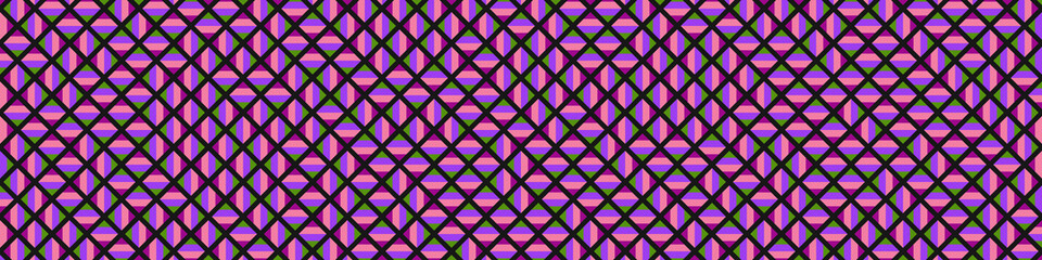 Color Rhombus tile tessellation pattern illustration