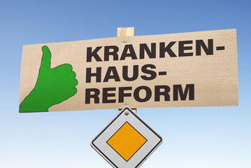 Krankenhausreform hat erstmal Vorfahrt! Daumen hoch!