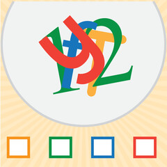 Color Crossword. Find the Missing Piece. Shape completion questions, Find next shape