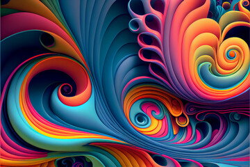 Fototapeta na wymiar Abstract colorful background