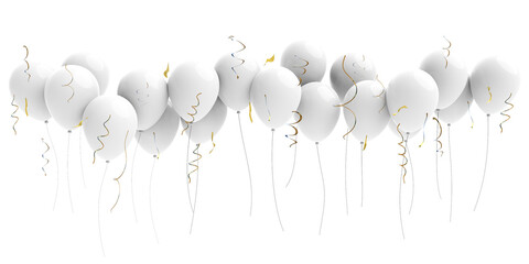 colored balloons for party © alefree