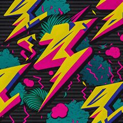 80s and 90s pattern,granular texture, background, illustration