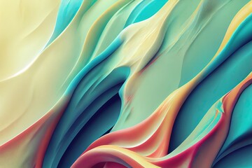 Abstract Paint Background  (Generative AI)