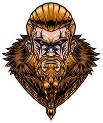 Viking illustration png