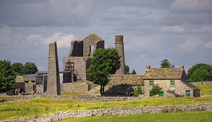 Ancient Ruins of Magpie Mine in the Peak District - travel photography