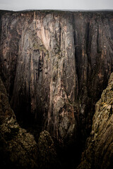 Canyon of Gunnison of the Black Canyon National Park