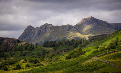 Obraz premium Amazing landscape and nature of Lake District National Park - travel photography