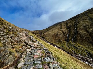 Ben Nevis mountain track
