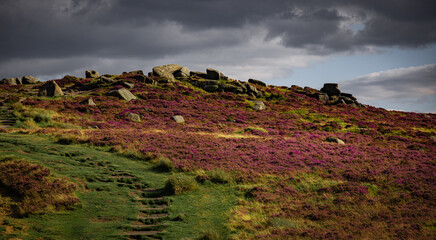 Higger Tor at Peak District National Park - travel photography