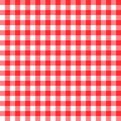 Pink checkered gingham pattern texture. Gingham. Plaid background texture for textile: shirts, tablecloths, clothes, dresses, bedding, blankets, paper.