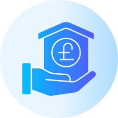 loan gradient icon