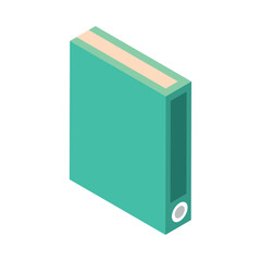 isometric office binder