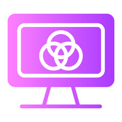 Color Scheme  gradient icon