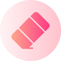 eraser gradient icon