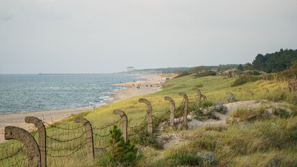 view of the sea from the beach