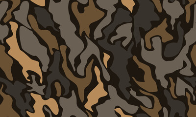 Full seamless camouflage texture skin pattern vector for military textile. Usable for Jacket Pants Shirt and Shorts. Dirty army camo masking design for hunting fabric print and wallpaper. 
