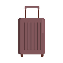 brown suitcase icon